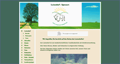 Desktop Screenshot of luisenhof-spessart.de
